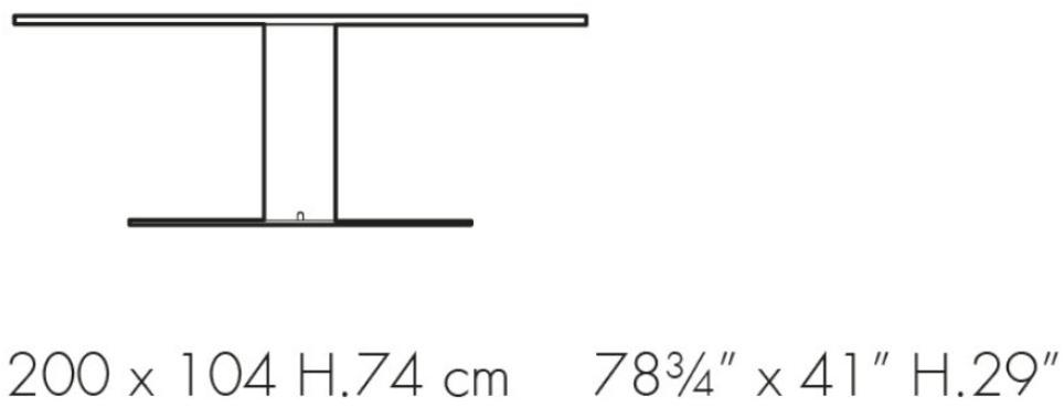 Bralco Овальный стол для совещаний из меламина с системой управления кабелями Winglet sun-id-1487581 - Вид №2