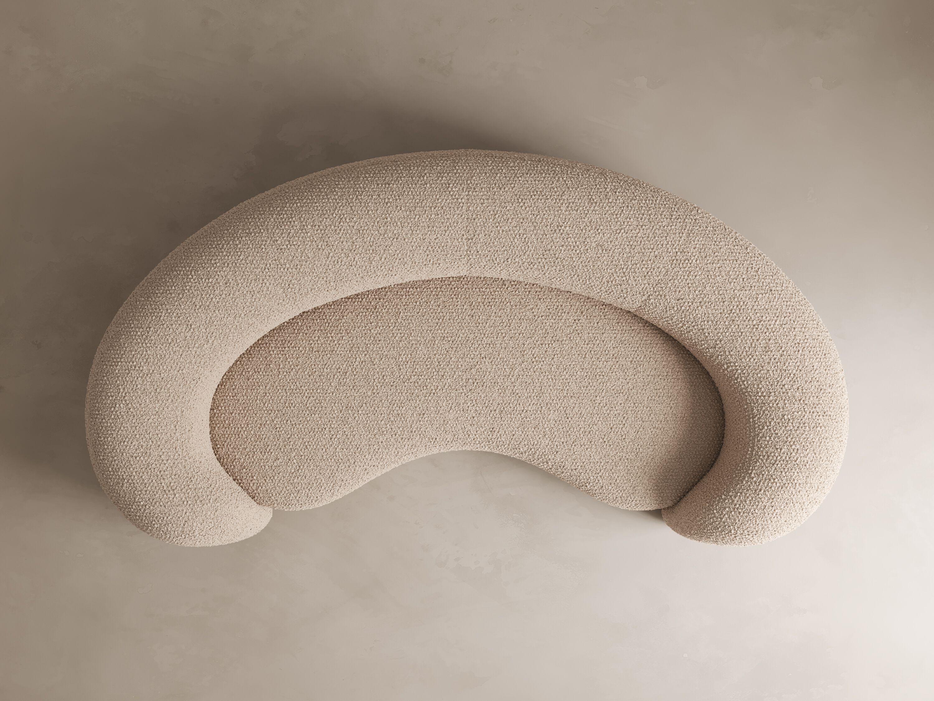 3-местный изогнутый тканевый диван Paloma Editions Palace ARCH-00140235 - Вид №2