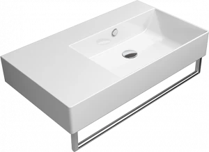 9457111 Подвесная раковина настенная овальная GSI ceramica  белая