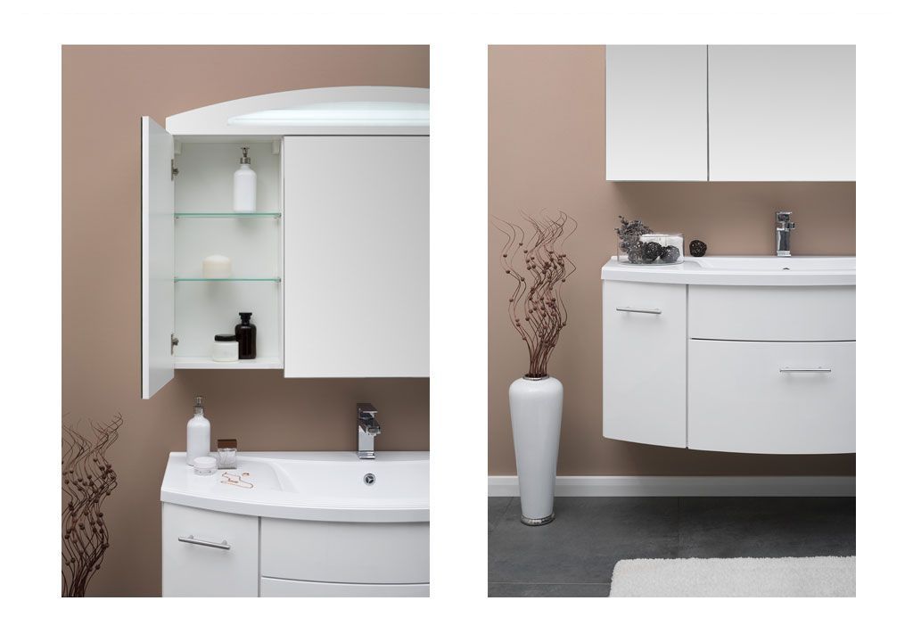 Тумба под раковину Aquanet Тренто 120 белый sun-id-270670 - Вид №5