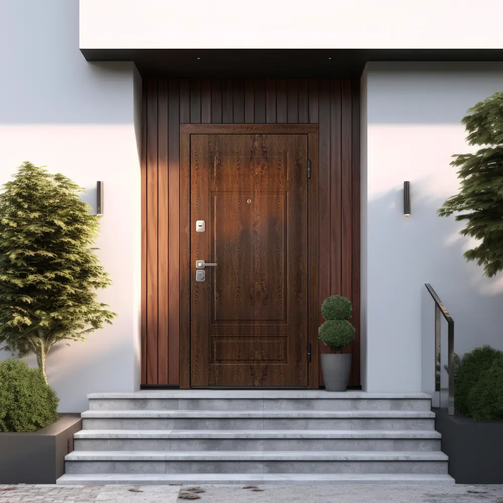 Дверь входная металлическая Мельбурн 86x201 см правая белая BELWOODDOORS STLM-2199674 - Вид №10