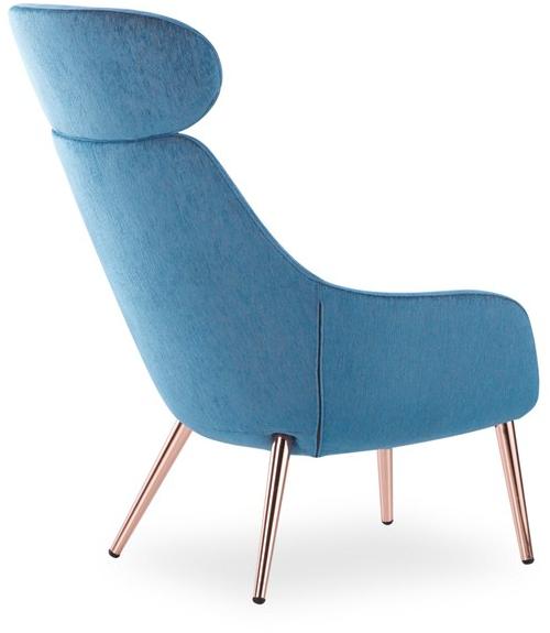 B&T Design Кресло из ткани с подголовником Lamy sun-id-1440749 - Вид №2