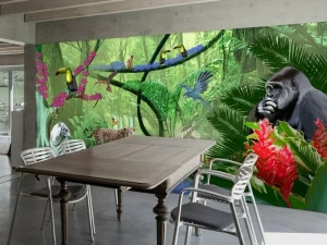 Creativespace Тропические огнестойкие обои Wallpaper 2020