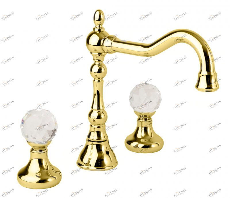 Смеситель для раковины на три отверстия, высокий CEZARES ATLANTIS-BLS2-A-03/24-Sw/M