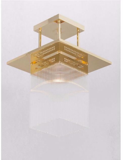 Patinas Lighting Подвесной светильник ручной работы из латуни Hoffmann sun-id-1356000 - Вид №1