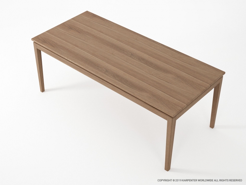 586_1202 Стол обеденный прямоугольный 200 Karpenter Twenty Twenty  - Вид №3