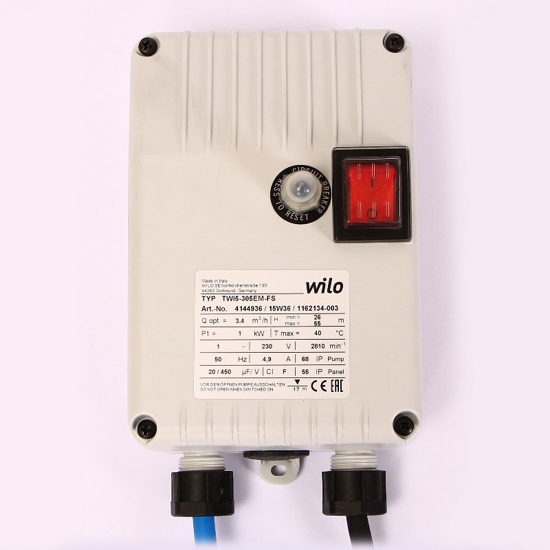 Насос колодезный с поплавковым выключателем WILO TWI 5-305 EM-FS 4144936 - Вид №3