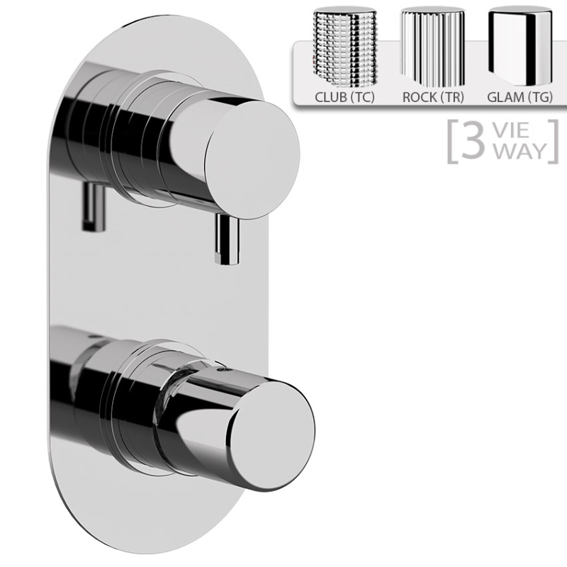 TG612D3 Смеситель для душа DANIEL RUBINETTERIE Trilogy - Вид №2