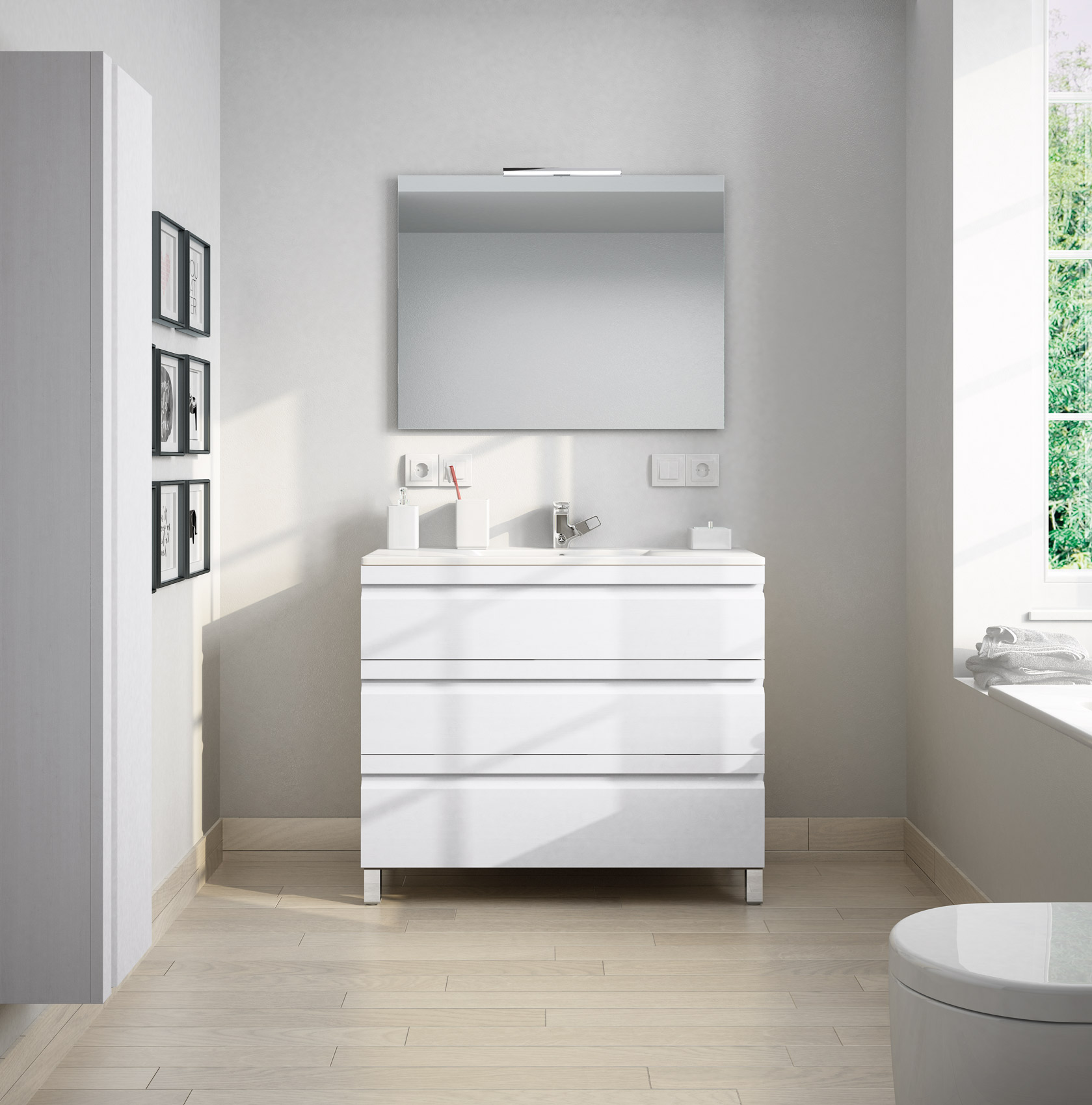 Комплекты мебели для ваннойNATALIA Collection Avila Dos AVST05 - Вид №4