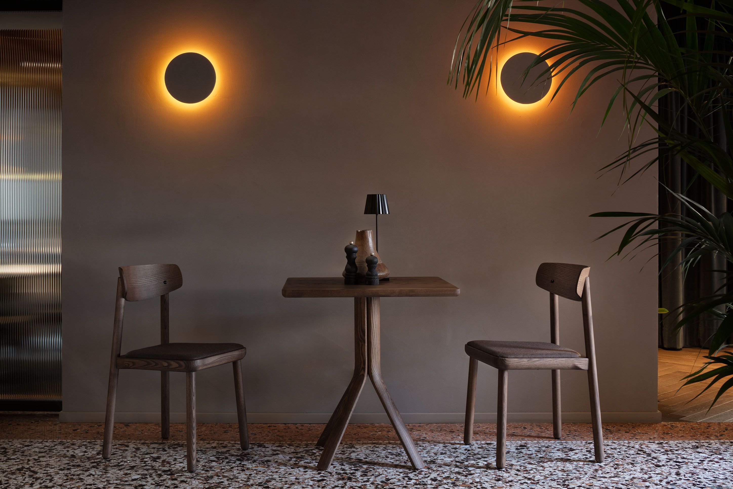 Стул из ясеня с мягким сиденьем SIPA Isa ARCH-00095431 - Вид №8