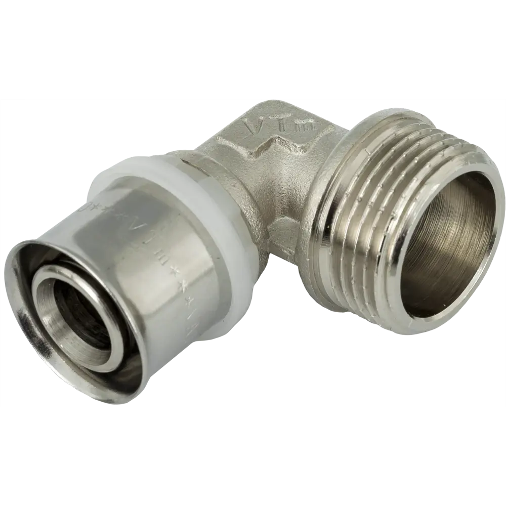 Угол комбинированный 90° Valtec 1"x26 мм НР никелированная латунь VTM.253.N.002606 15474701 STLM-2165944 