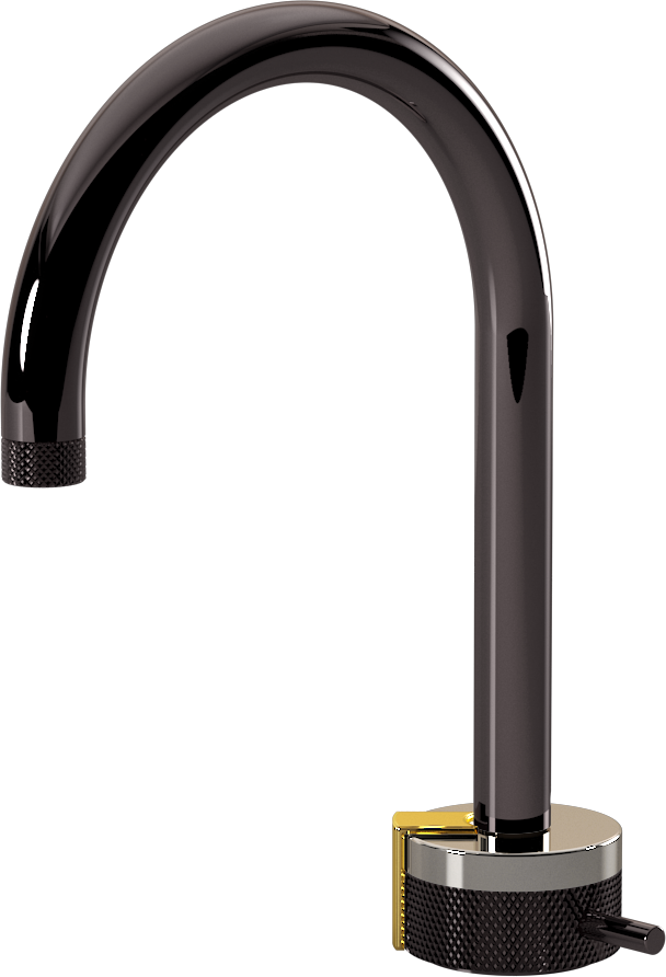 E-11502-R1PN-L2AU-OX Однорычажный прогрессивный смеситель для раковины - излив 16см GRAFF MOD+