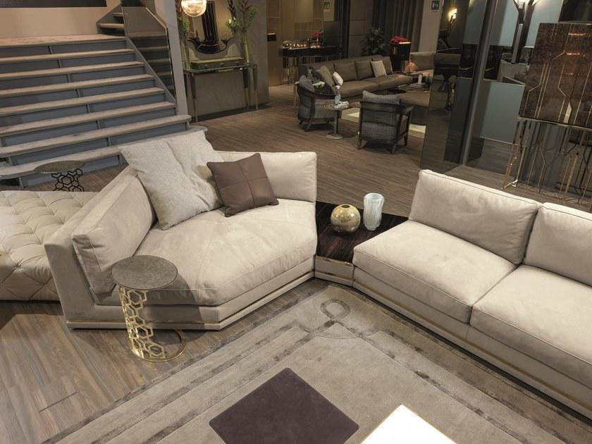 Longhi Секционный угловой диван в коже Loveluxe 2017 – essence collection W 574 - Вид №4