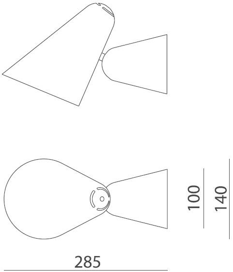 Formagenda Регулируемый настенный светильник из алюминия Don camillo sun-id-1422156 - Вид №9
