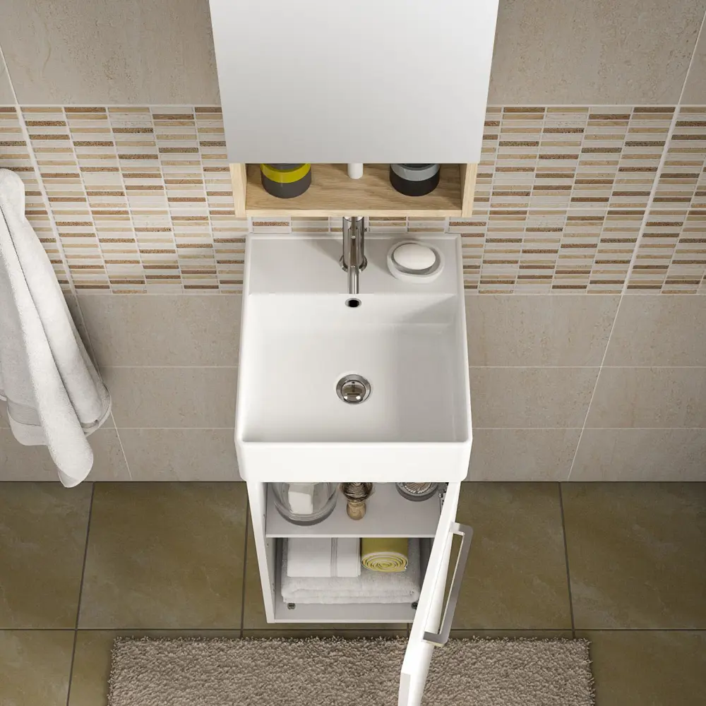 Раковина накладная квадратная Easy 37 см 81882973 STLM-2051053 SENSEA - Вид №7