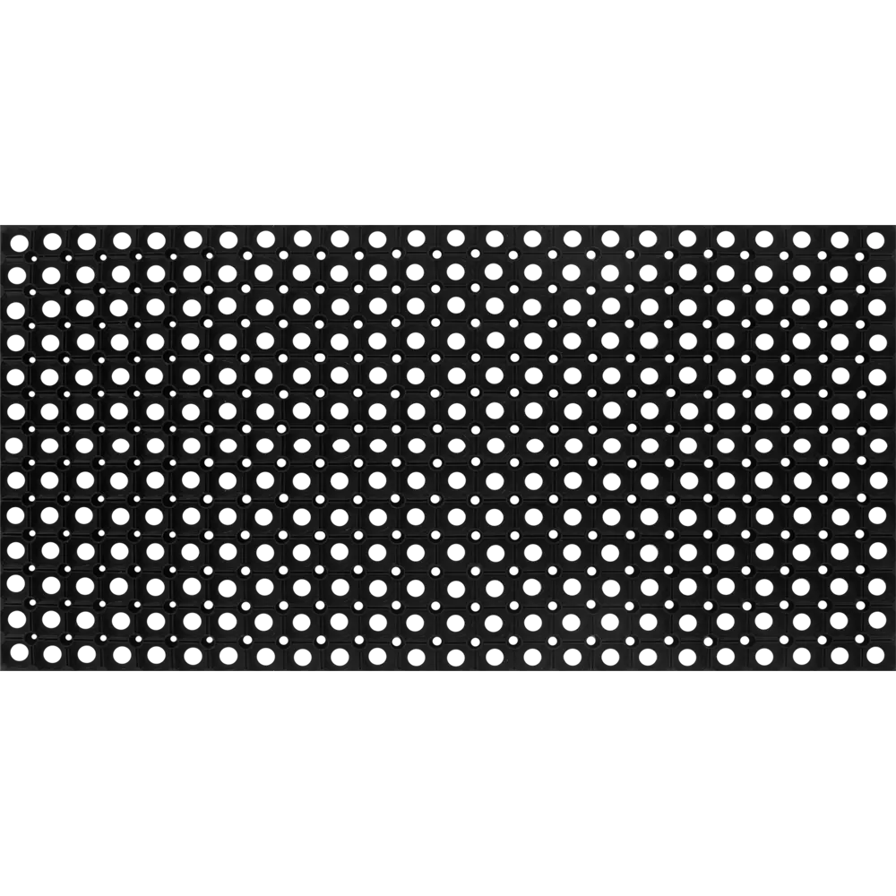 Коврик Inspire Flavio 50x100 см резина цвет чёрный 82388297 STLM-2064544  - Вид №1