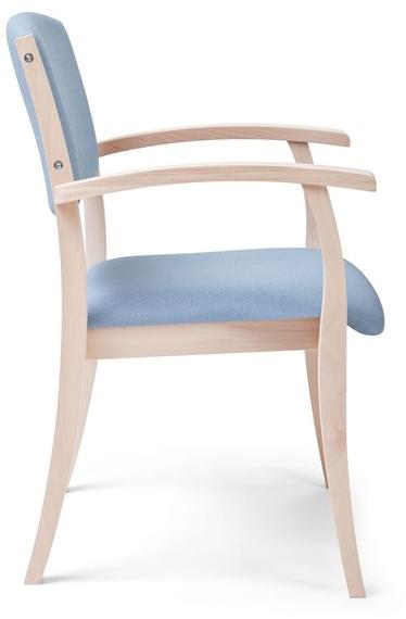 PIAVAL Штабелируемый тканевый стул с подлокотниками Polka | health & care 30-15/1 - Вид №2