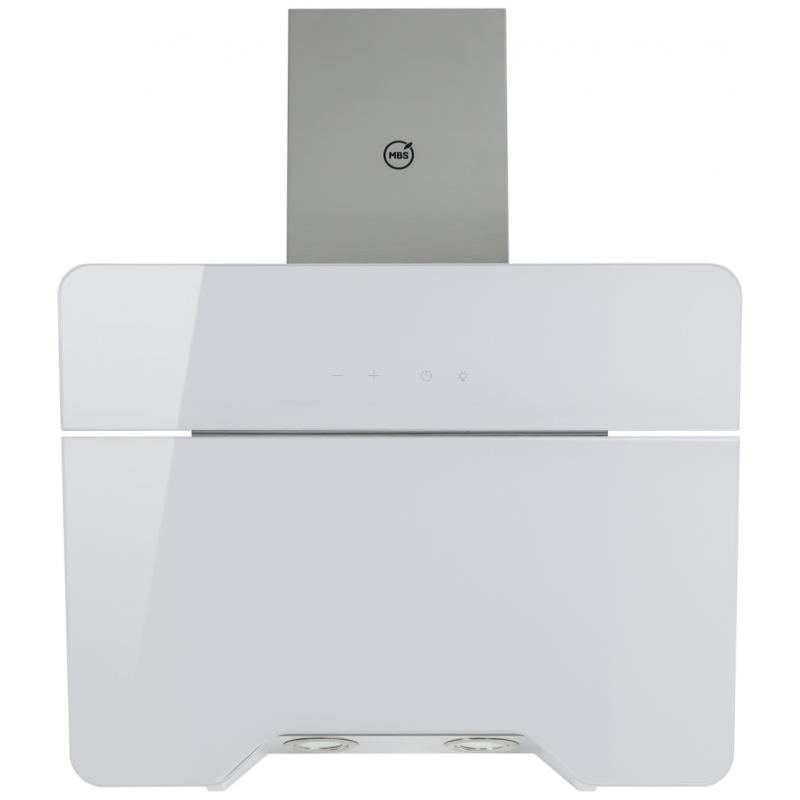 8130124 Вытяжка наклонная MBS FELICIA 160 GLASS белый/белый STDN-0051620 - Вид №1