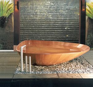 MU-240-HO-BI-0B-0VA Ocean Shell ванна Bagno Sasso