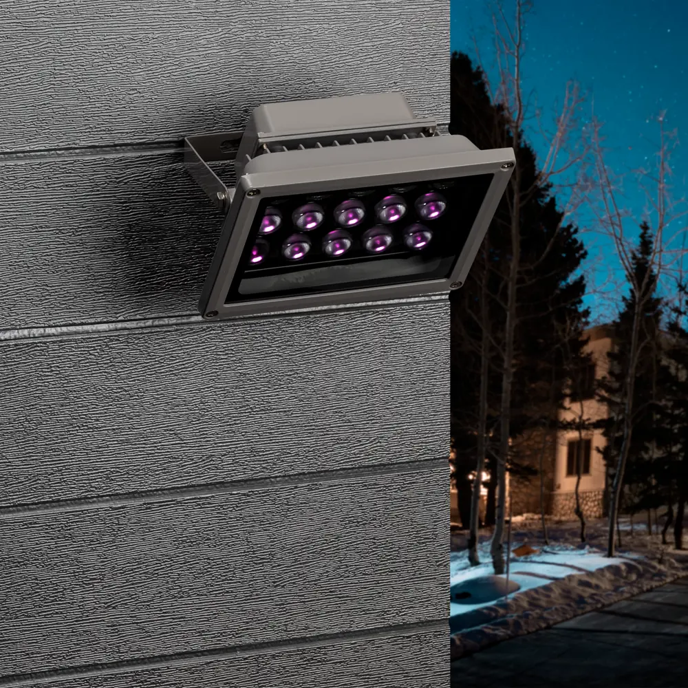 Прожектор светодиодный уличный Ritter инфракрасный 15 Вт IP66 с датчиком света хром STLM-2146245 - Вид №18