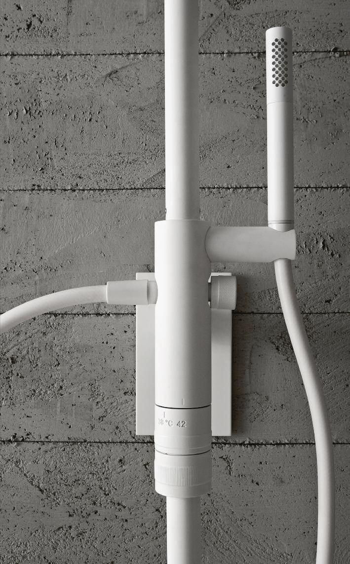 Термостатическая настенная душевая колонна с душем Zazzeri ARCH-00146552 - Вид №1