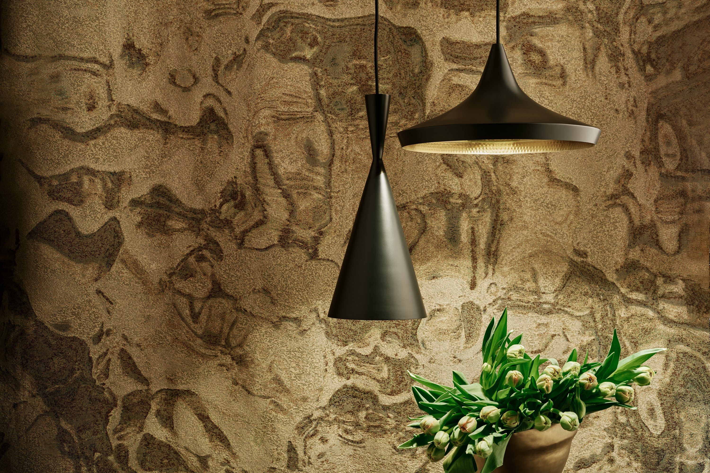 Латунный светодиодный подвесной светильник Tom Dixon Beat ARCH-00058572 - Вид №14