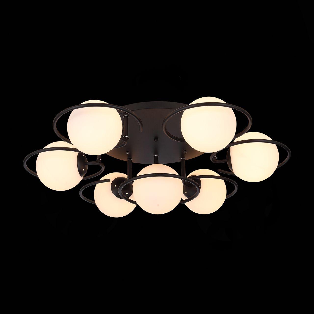 Потолочная люстра ST Luce Galio SL418.402.07 ST LUCE ДИЗАЙНЕРСКИЕ, GALIO 328351 Белый;черный  - Вид №3