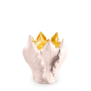 300049-B4 ABHIKA ПОДСВЕЧНИК ТЮЛЬПАН PINK GOLD