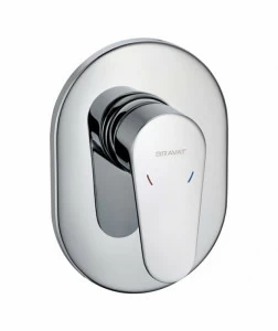 Смеситель встраиваемый в стену (1-функц.) ELER FB848238CP-RUS bravat