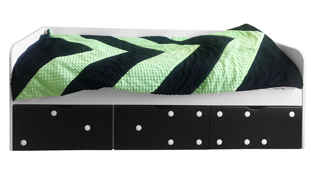 Подростковый диван-кровать с 2 ящиками "Продленка" МАНДАРИН ПРОДЛЕНКА 178746 Белый Santreyd  - Вид №3