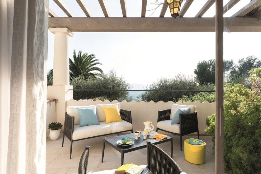 Unopiù Садовый диван со съемным чехлом из акриловой ткани Luce Lundig - Вид №3