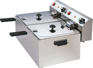 9985899 Фритюрница Viatto VA-DF88 серебристый