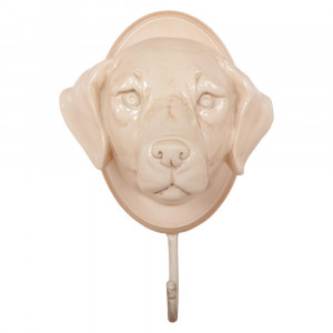 25002 Настенный крючок Лабрадор Айвори BOGACHO