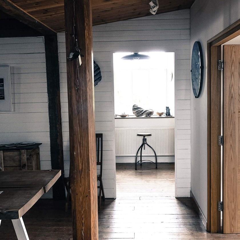 Industville Регулируемый по высоте табурет из железа и дерева  St-c-w  - Вид №2