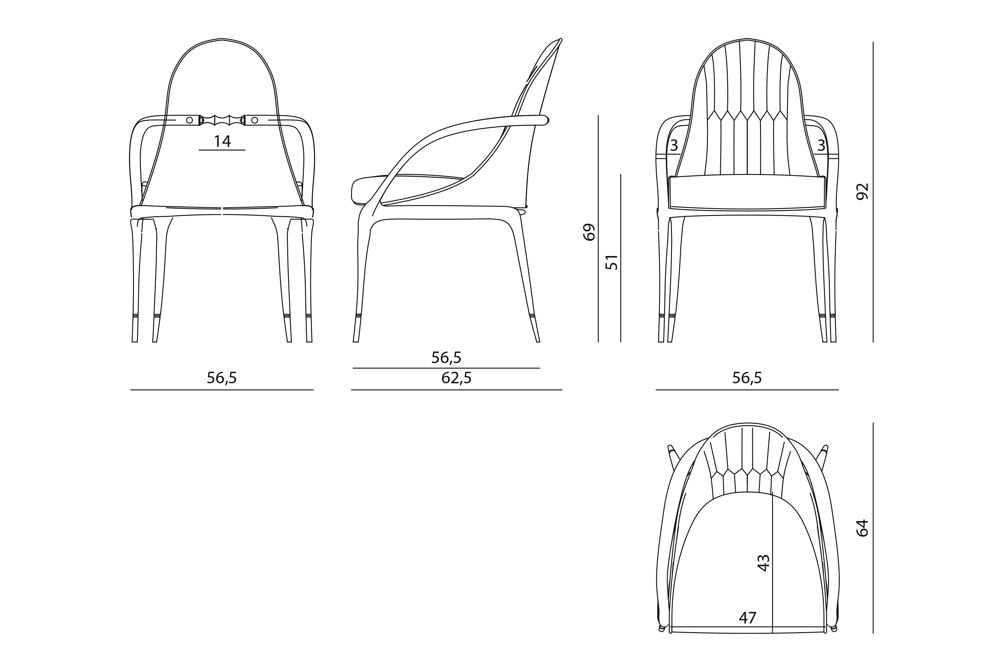 Jera Мягкое кресло Visionnaire  - Вид №5