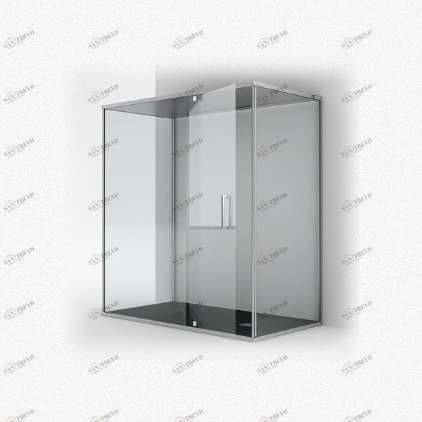 Ограждение для душа и турецкой бани Gemini 7 180х120 см 1GMD4S0 Gruppo Geromin