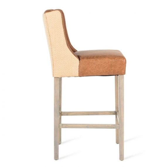 080932 Барный стул из экокожи Francisco Segarra Lara Santreyd