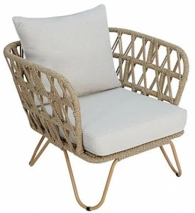 cbdesign Садовое кресло из синтетического волокна с подлокотниками Rio N723n1