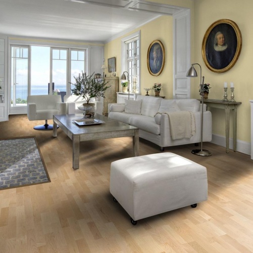 Спортивный паркет Kahrs Спортивные полы Актив Флор Клён Селект (Гладкая) 2423х200 мм 2600200585 - Вид №10