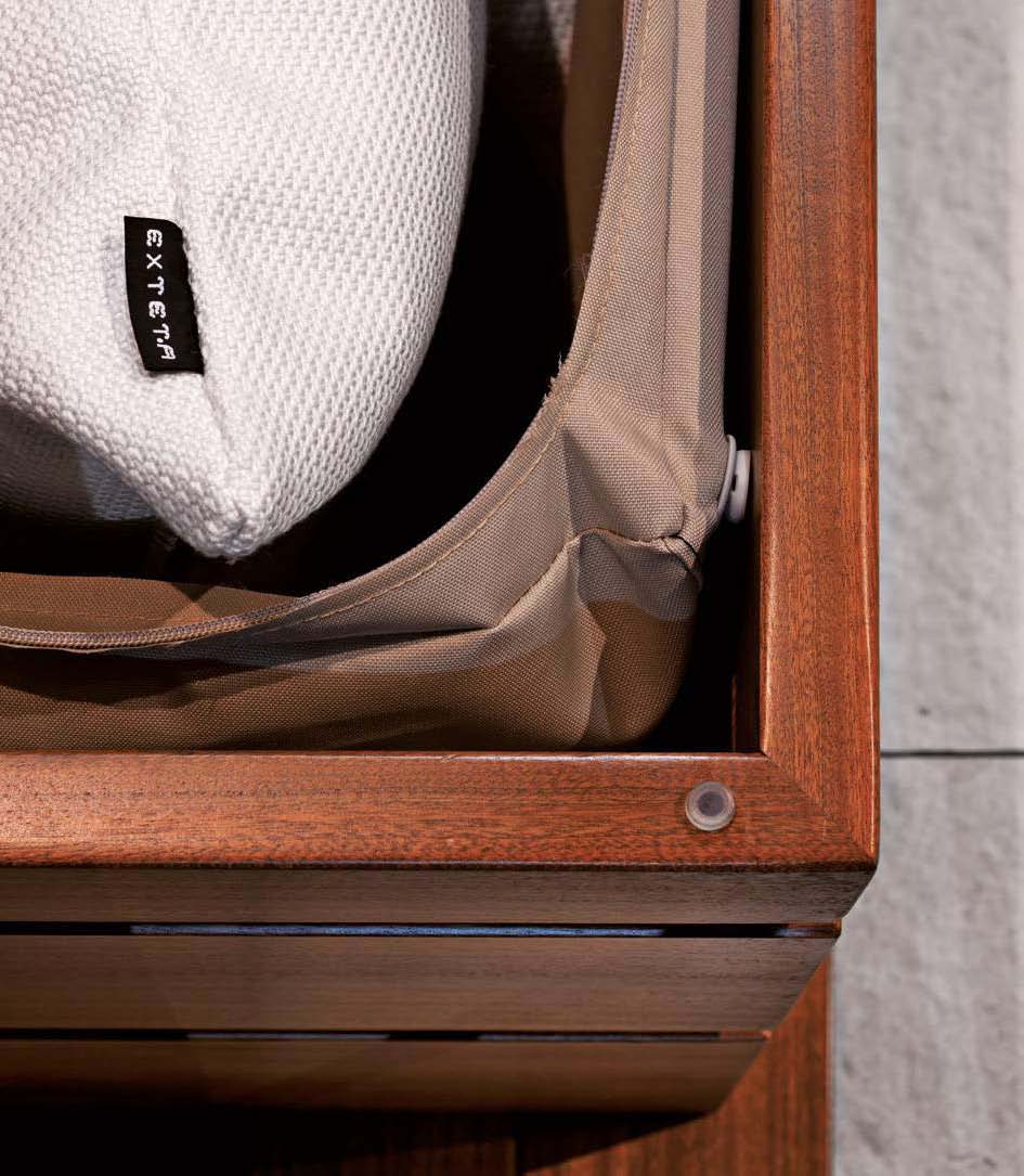 Мебель для садового контейнера из красного дерева Exteta Caprera ARCH-00111468 - Вид №5