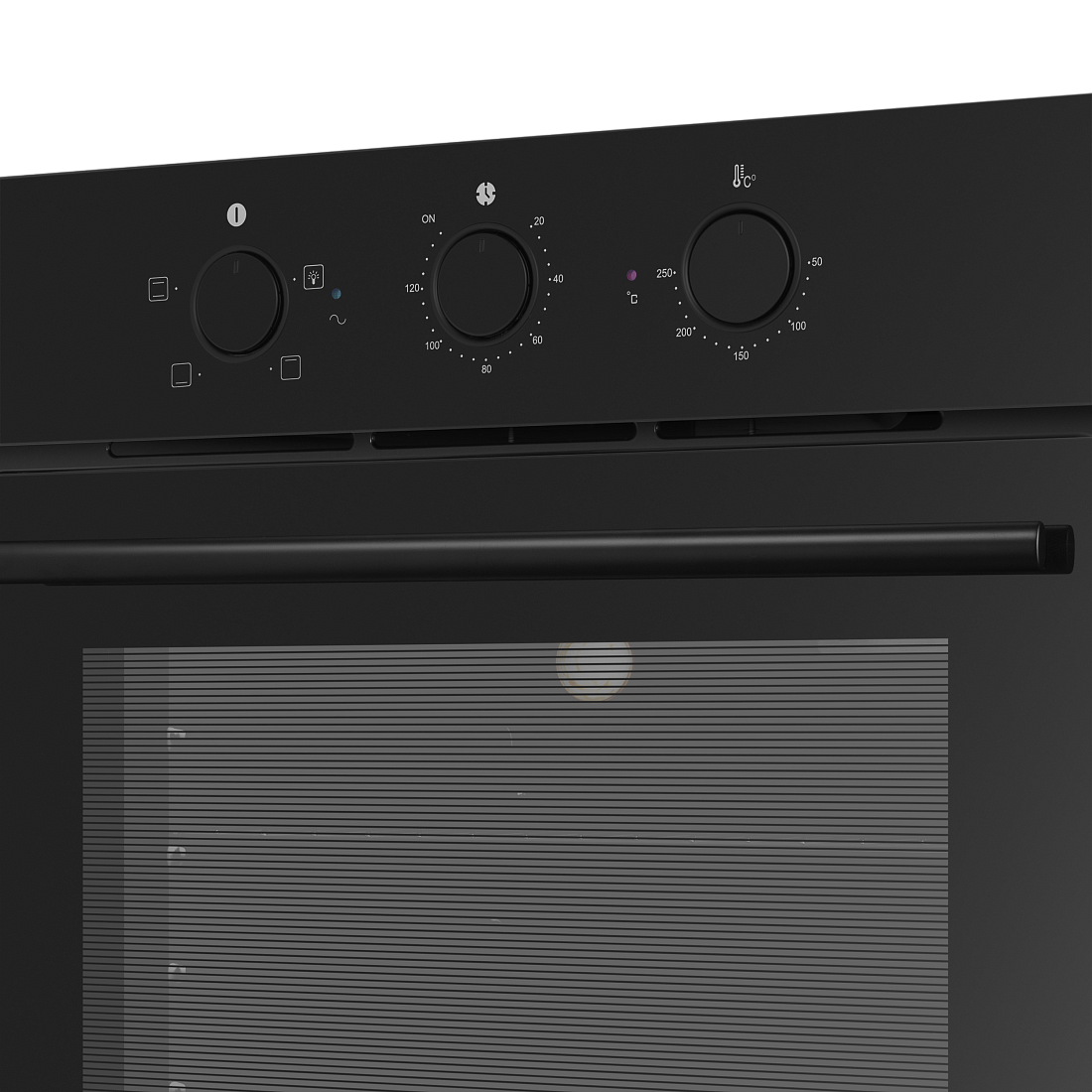 9100954 Электрический духовой шкаф HOMSair OES604BK2 черный STDN-0113591 - Вид №7