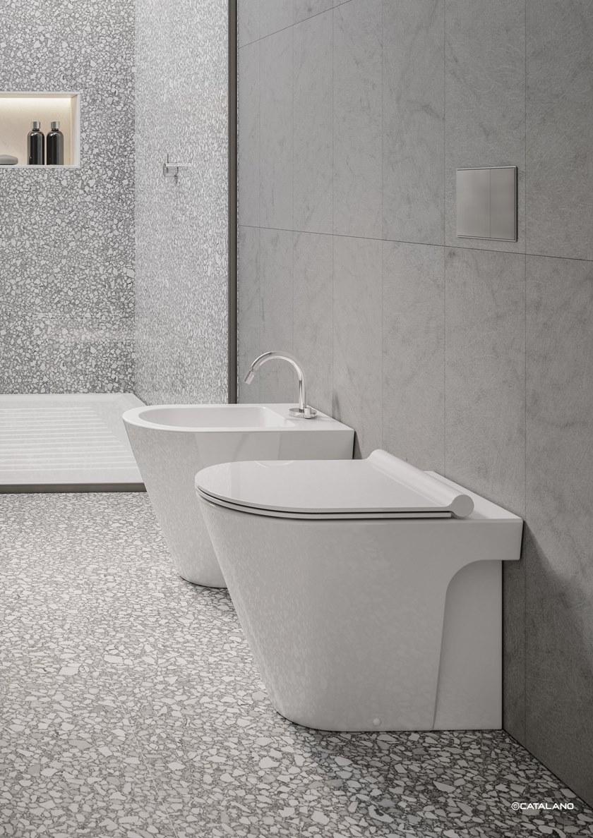1bi5500 Биде напольное New zero CERAMICA CATALANO - Вид №1