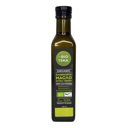 Масло оливковое Extra Virgin Bioteka 250 мл Santreyd 13282