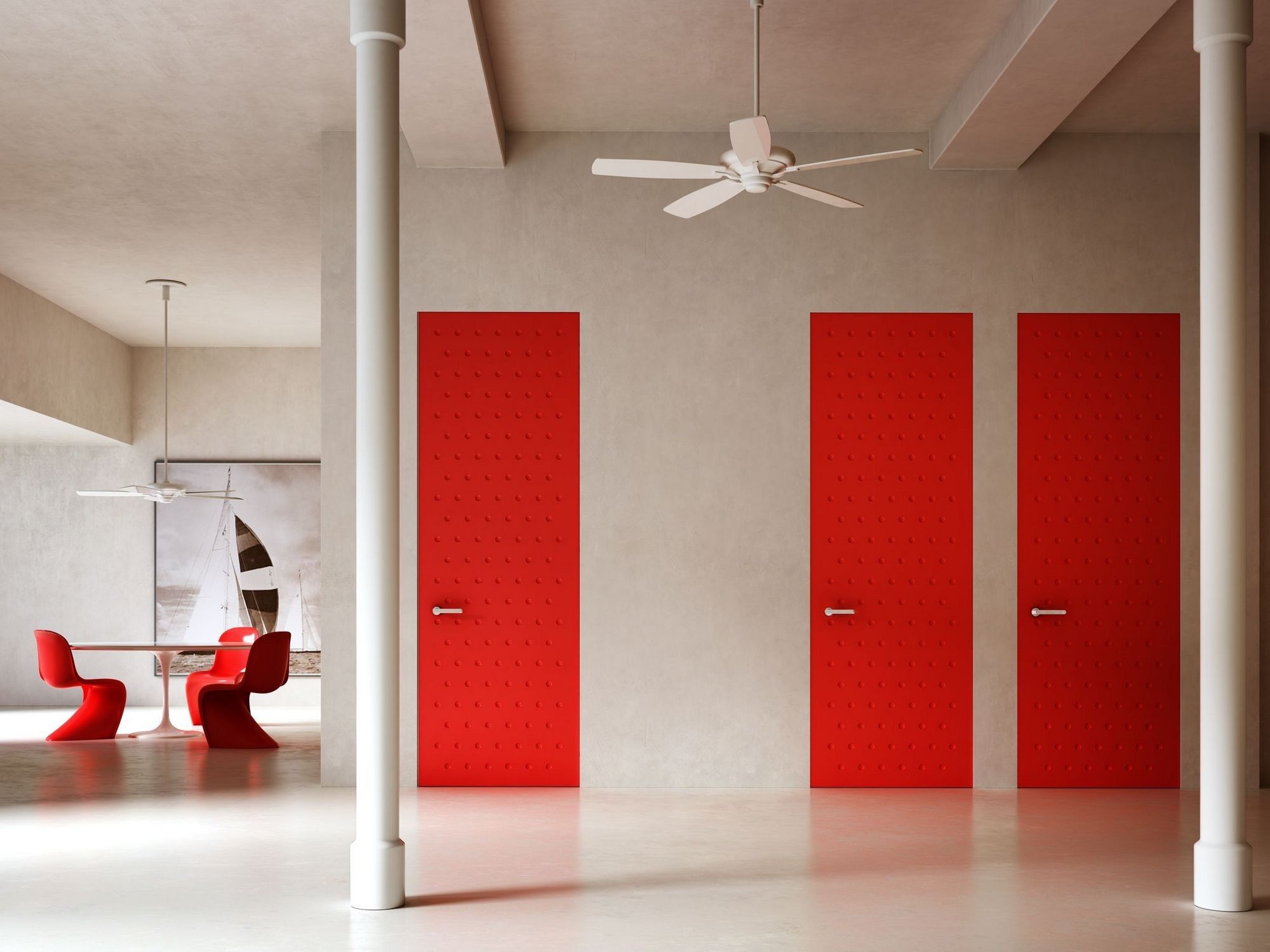 Заподлицо стены распашная дверь Linvisibile Linvisibile Alba ARCH-00129380 - Вид №1