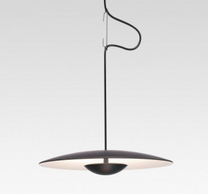 094159 Подвесной светильник 42 венге-белый (DALI) Marset Ginger