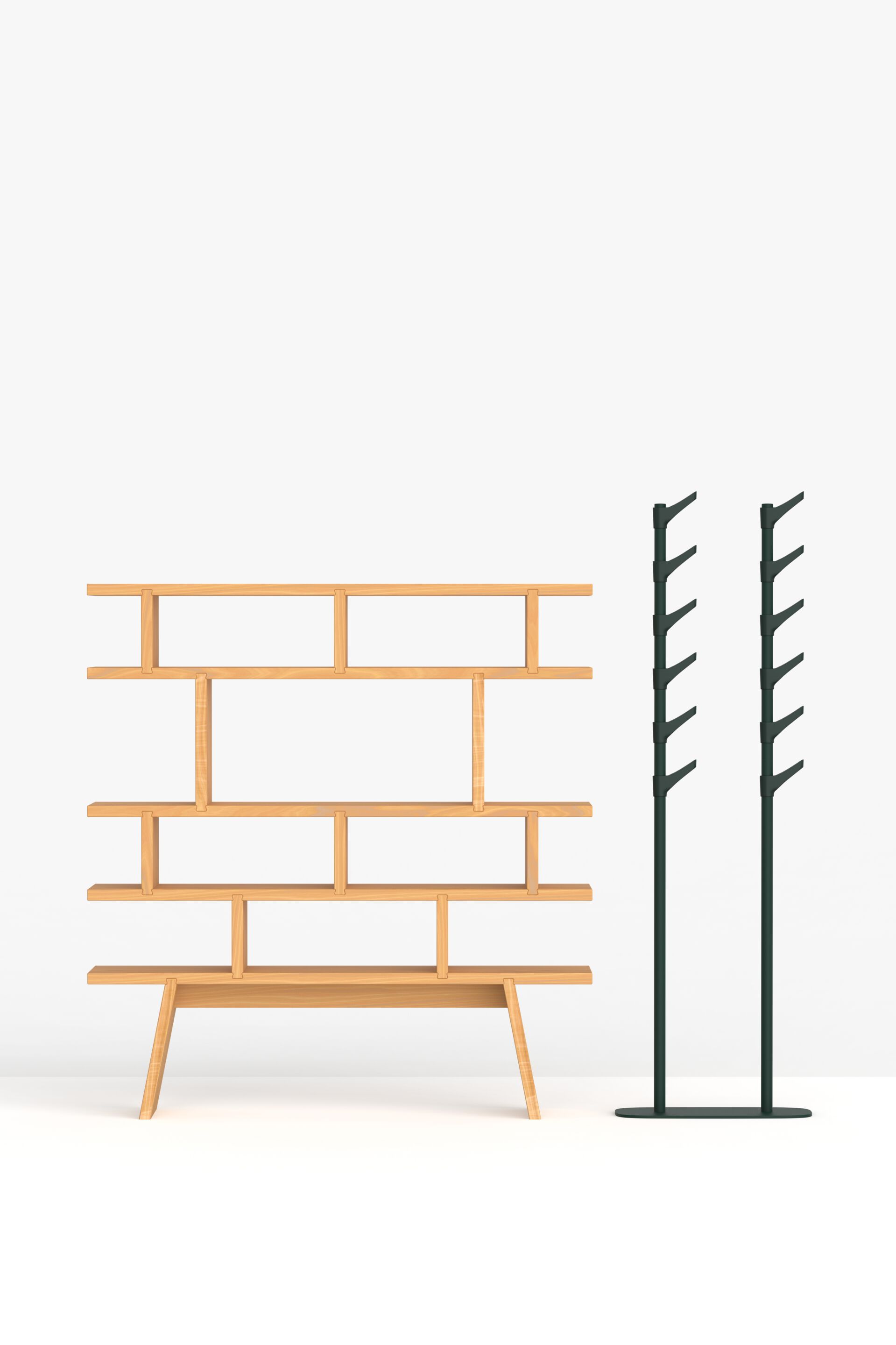 Книжный шкаф из дуба FUNCTIONALS Dovetail ARCH-00101648 - Вид №4