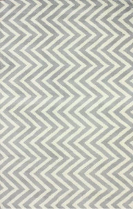Ковер Zig Zag серый 300х400 DOLLY CAPRETS ДИЗАЙНЕРСКИЕ, ЗИГ ЗАГ 015203 Белый;серый