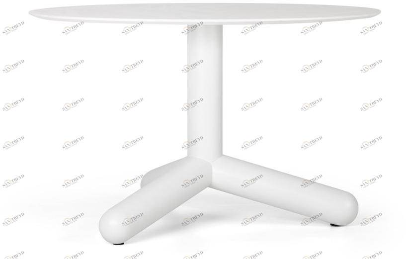 True Design Круглый журнальный столик из HPL Eighty Tlr7/8/9