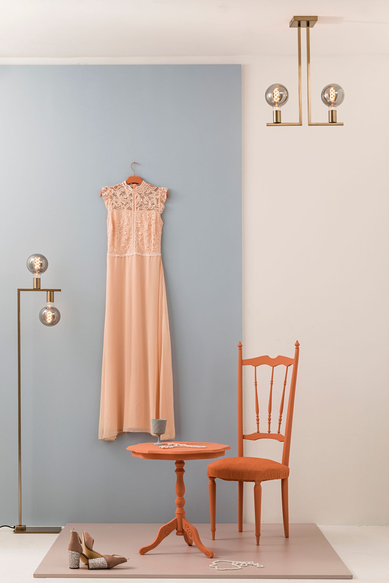 Металлический торшер с диммером Rossini Illuminazione ARCH-00088716 - Вид №4