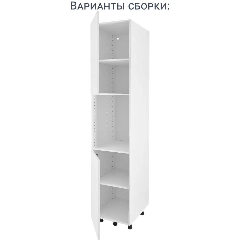 Колонка напольная Delinia ID 45x214.4x56 см ЛДСП цвет белый 82000380 STLM-2178993  - Вид №4